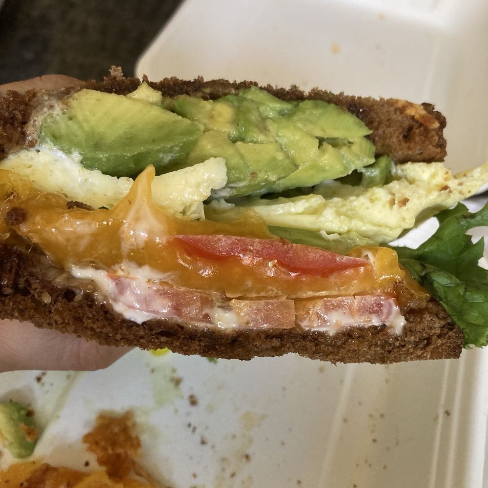 Breakfast sandwich no ham or bacon Breakfast sandwich no ham or bacon