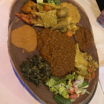 Blue Nile Restaurant - Veggie Combo Six - Ethiopian Near Me - Jamaica Plain, Massachusetts