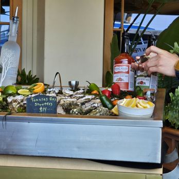 The Bungalow Kitchen - Fresh oyster shooters - New American Near Me - Tiburon, California The Bungalow Kitchen - Fresh oyster shooters - New American Near Me - Tiburon, California