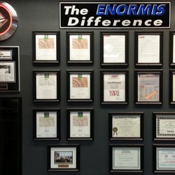 Enormis Mobile Specialties - Voted Top 100 shop 6 Years in a row and MECP certifications