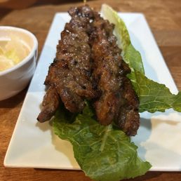 Grilled beef skewers Grilled beef skewers
