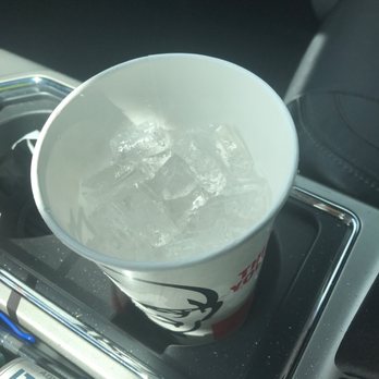 KFC - ordered a medium soda at the drive through, got a full cup of ice, with maybe two guys of soda in it. - Fast Food Near Me - Daytona Beach, Florida KFC - ordered a medium soda at the drive through, got a full cup of ice, with maybe two guys of soda in it. - Fast Food Near Me - Daytona Beach, Florida