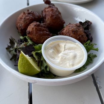 Mangoes - Conch fritters - Seafood Near Me - Key West, Florida Mangoes - Conch fritters - Seafood Near Me - Key West, Florida