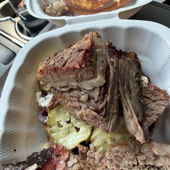 Smokin J's BBQ - Fatty chunky brisket sandwich - Barbeque Near Me - Poway, California Smokin J's BBQ - Fatty chunky brisket sandwich - Barbeque Near Me - Poway, California