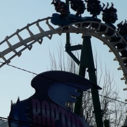 Fantasilandia - El Raptor en pleno funcionamiento - Amusement Parks Near Me - Santiago, RM