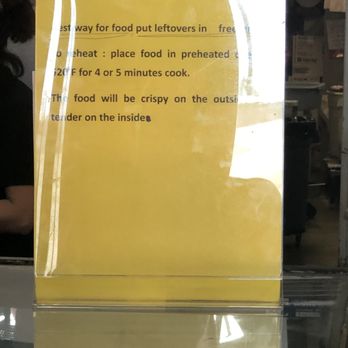 H Salt Esquire Fish & Chips - Leftover instructions - Fish & Chips Near Me - Orange, California