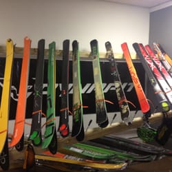 Cripple Creek Backcountry - Ski rack of backcountry skis