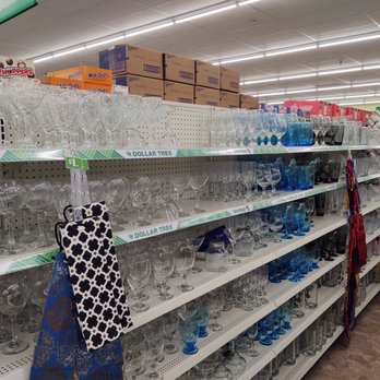 Dollar Tree - Great selection of glass ware for your cocktail parties. - Discount Store Near Me - Webster, New York