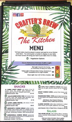 Menu photo 1 Crafter's Brew Oak Ridge, TN Menu photo 1 Crafter's Brew Oak Ridge, TN