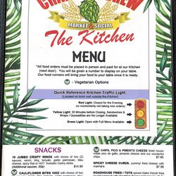 Menu Page 1