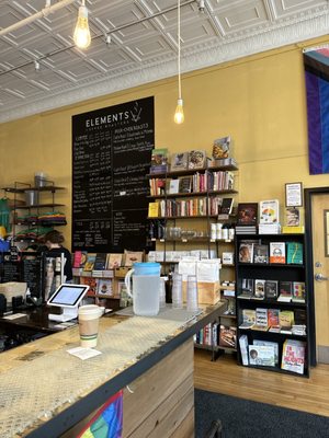 Elements Books Coffee Beer by null