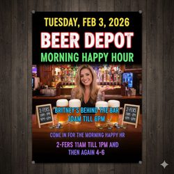 Beer Depot - This is Britney another beautiful bartender at the beer depot