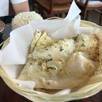 Tarka Indian Kitchen - Garlic Naan - Indian Near Me - Houston, Texas