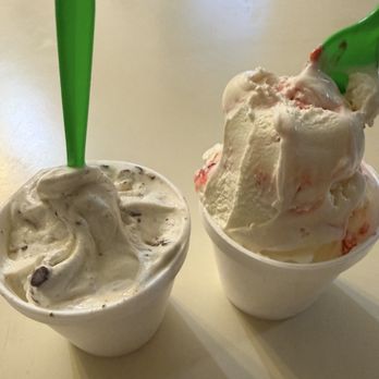 Deltona Ice Cream - Heath Mix-In and Strawberry Cheesecake - Ice Cream & Frozen Yogurt Near Me - Deltona, Florida