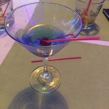 On Ocean 7 Cafe - It's really strong "blue martini" - New American Near Me - Miami Beach, Florida On Ocean 7 Cafe - It's really strong "blue martini" - New American Near Me - Miami Beach, Florida