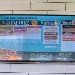 Build Your Own menu (and prices for just Italian Ice too) Build Your Own menu (and prices for just Italian Ice too)