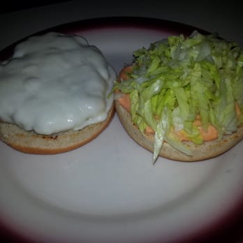 Tastee Diner - Tastee Burger:  Cheeseburger with lettuce and Thousand Island Dressing.  YUM. - Diners Near Me - Laurel, Maryland