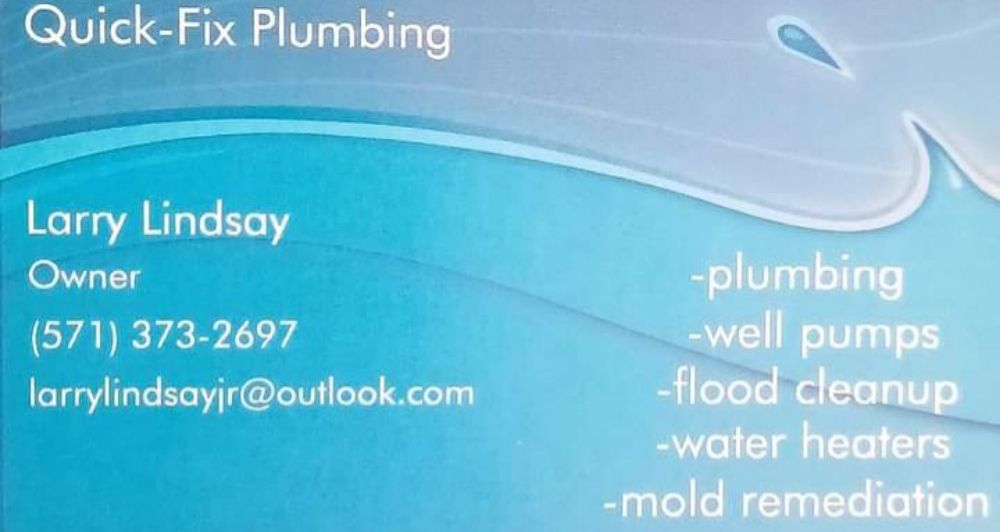 Slide of Quick-Fix Plumbing