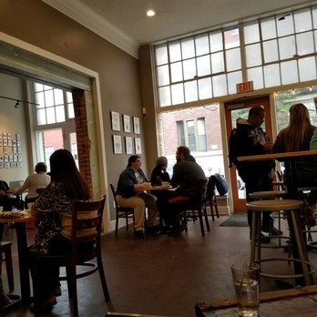 Cure Coffeehouse - View from corner seat (including new room to the left) - Coffee & Tea Near Me - Norfolk, Virginia Cure Coffeehouse - View from corner seat (including new room to the left) - Coffee & Tea Near Me - Norfolk, Virginia