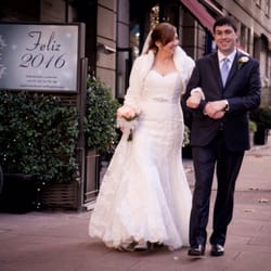 Larissa's Plaza Tailor Shop - Wedding dress and suit altered by us