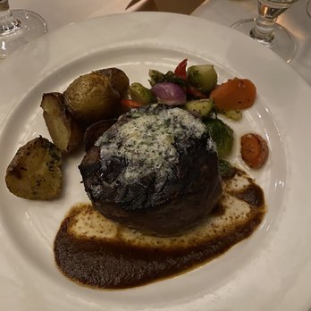 The Log Cabin Restaurant - 10oz fillet - New American Near Me - Leola, Pennsylvania The Log Cabin Restaurant - 10oz fillet - New American Near Me - Leola, Pennsylvania