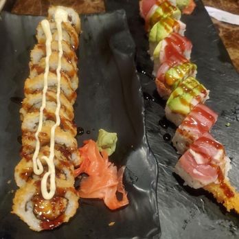 Sakura - Cowboy roll and Okinawa roll AMAZINGLY DELICIOUS - Sushi Bars Near Me - Mililani, Hawaii Sakura - Cowboy roll and Okinawa roll AMAZINGLY DELICIOUS - Sushi Bars Near Me - Mililani, Hawaii