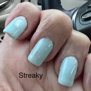 Fizz Nail Lounge - 2nd visit , "Gel Express Nails" (aka, regular Polish painted tips) - Nail Salons Near Me - Houston, Texas Fizz Nail Lounge - 2nd visit , "Gel Express Nails" (aka, regular Polish painted tips) - Nail Salons Near Me - Houston, Texas