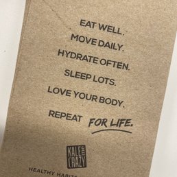 Motivational napkin, lol