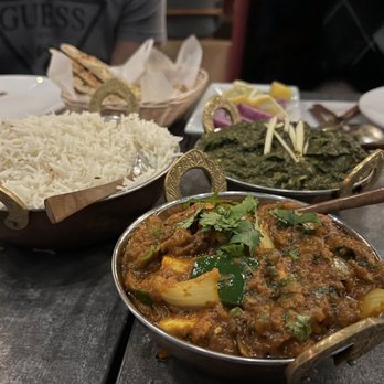 Empyrean Kitchen - Paneer kadhai and Saag Paneer OR Tofu(Choose one - Add Comment) - Indian Near Me - Hoboken, New Jersey