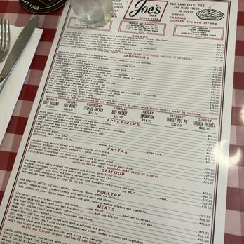 Joe's Cafe - Menu - American Near Me - Santa Barbara, California