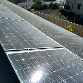 Blue Coast Window Cleaning - Dirty solar panels (BEFORE pic) - Window Washing Near Me - Ladera Ranch, California