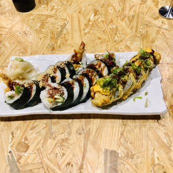 EurAsia Ramen - Shrimp tempura roll/ Spider roll/ So dang good roll - Ramen Near Me - Cedar Park, Texas EurAsia Ramen - Shrimp tempura roll/ Spider roll/ So dang good roll - Ramen Near Me - Cedar Park, Texas