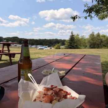 Bite Into Maine - Connecticut lobster roll Potato salad Lemon lime Maine root soda - Seafood Near Me - Cape Elizabeth, Maine Bite Into Maine - Connecticut lobster roll Potato salad Lemon lime Maine root soda - Seafood Near Me - Cape Elizabeth, Maine
