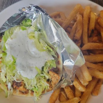 Cafe Agora - Chicken gyro - Turkish Near Me - Atlanta, Georgia