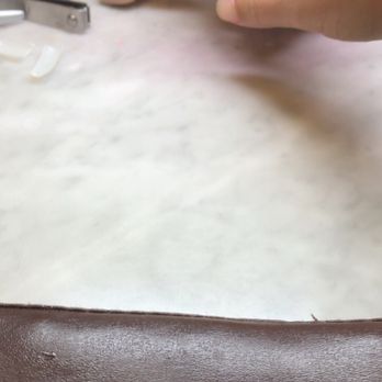 Rainbow Nail Spa - The nails on the counter is how she was trying to take the acrylic off my actual nail. - Reflexology Near Me - Albany, New York