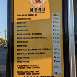 Birria Rojas - Prices on February 16