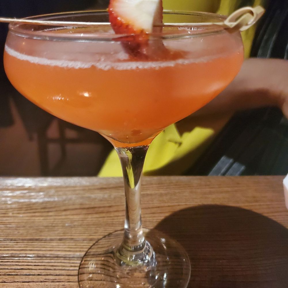 Belo Bar & Kitchen - Strawberry martini - New American Near Me - Hoboken, New Jersey Belo Bar & Kitchen - Strawberry martini - New American Near Me - Hoboken, New Jersey