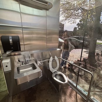 Glass Restroom - Local Flavor Near Me - Sulphur Springs, Texas