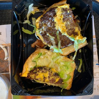 Habit Burger & Grill - This is what they call a double patty. tell me what you think whenever you come and eat here. - Burgers Near Me - Clovis, California