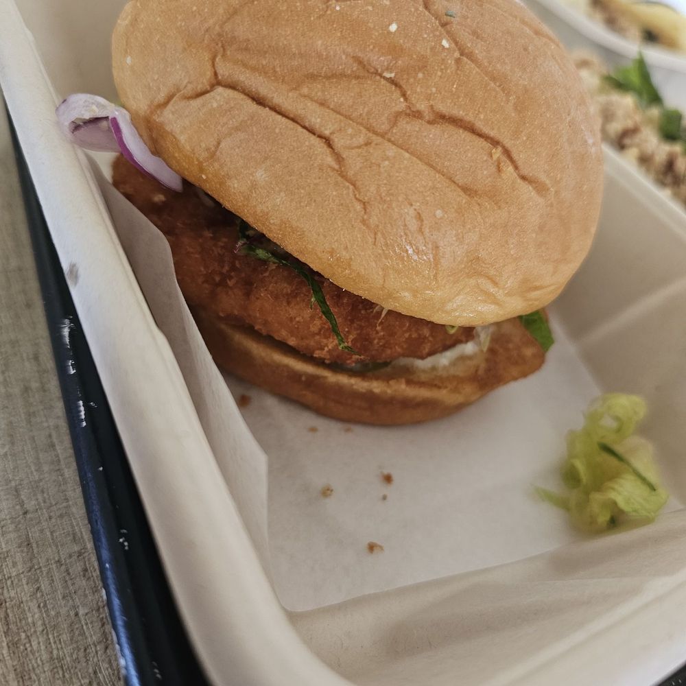Bopomofo Cafe - Honey Walnut Shrimp Burger - Bubble Tea Near Me - San Gabriel, California