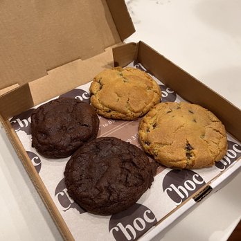 Choc Cookies - Half and Half Triple Chocolate - Bakeries Near Me - Santa Clara, California