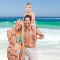 Luxury Vacations In Paradise - Beautiful Family Photo in Negril, Jamaica