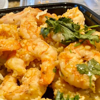 Ryan's REZ-ipes - Garlic Shrimp with Rice - Food Trucks Near Me - Arlington, Washington