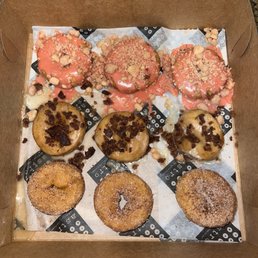 9 doughnuts