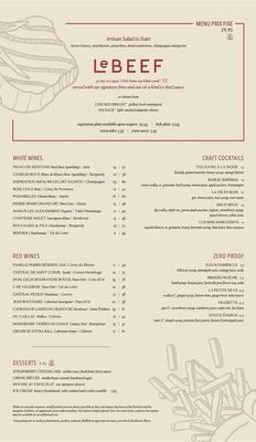 Menu photo 8 Le Beef Plano, TX Menu photo 8 Le Beef Plano, TX