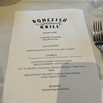 Bonefish Grill - Seafood Near Me - Atlanta, Georgia Bonefish Grill - Seafood Near Me - Atlanta, Georgia