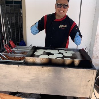 The Taco Guy Catering - David the taco guy cooking for our party - Caterers Near Me - Pasadena, California