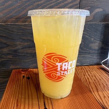 Taco Street - Mango agua fresca - Tacos Near Me - Tacoma, Washington