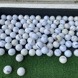 The balls on their range are old dirty rocks. Expensive ones too. Come on, Alondra. Your customers deserve better. . The balls on their range are old dirty rocks. Expensive ones too. Come on, Alondra. Your customers deserve better. .
