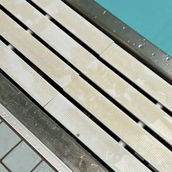 Fitness Formula Clubs West Loop - Algae/bacteria growing on the side of the pool